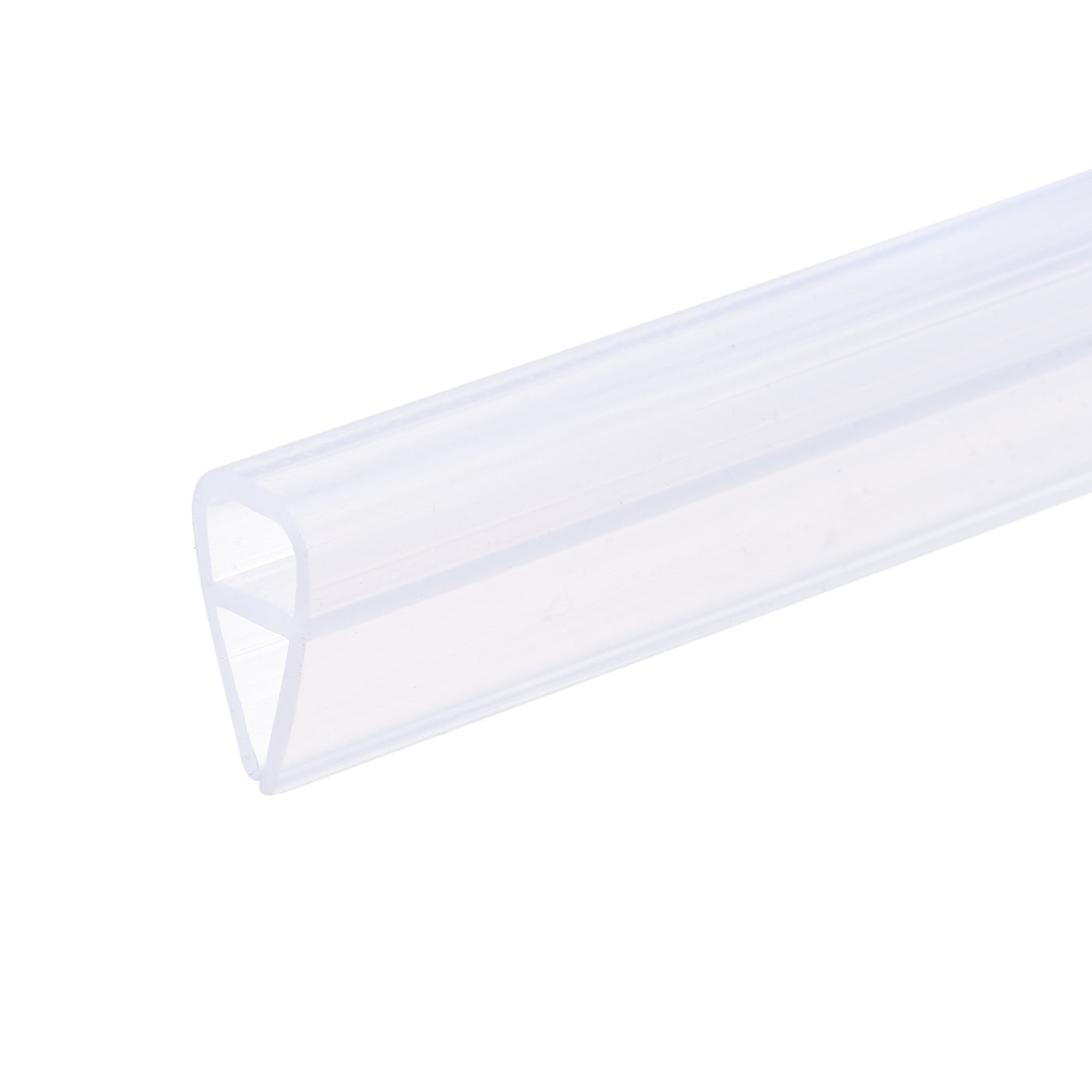 Uxcell Uxcell Frameless Glass Shower Door Sweep 59.06" for 1/4"(6mm) Glass U-Type Seal Strip
