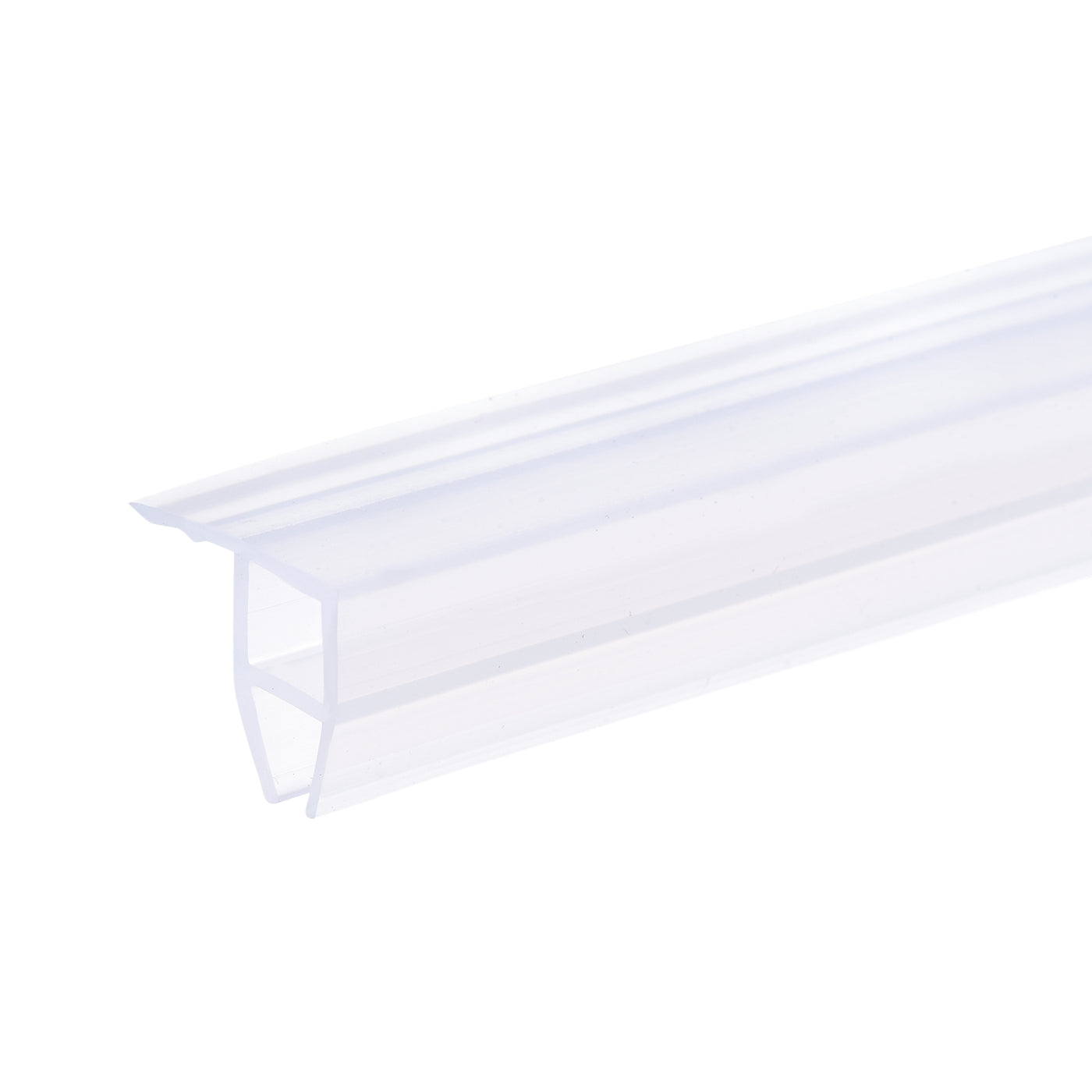 Uxcell Uxcell Frameless Glass Door Sweep 59.06" for 5/16"(8mm) Glass Corner-Type Seal Strip