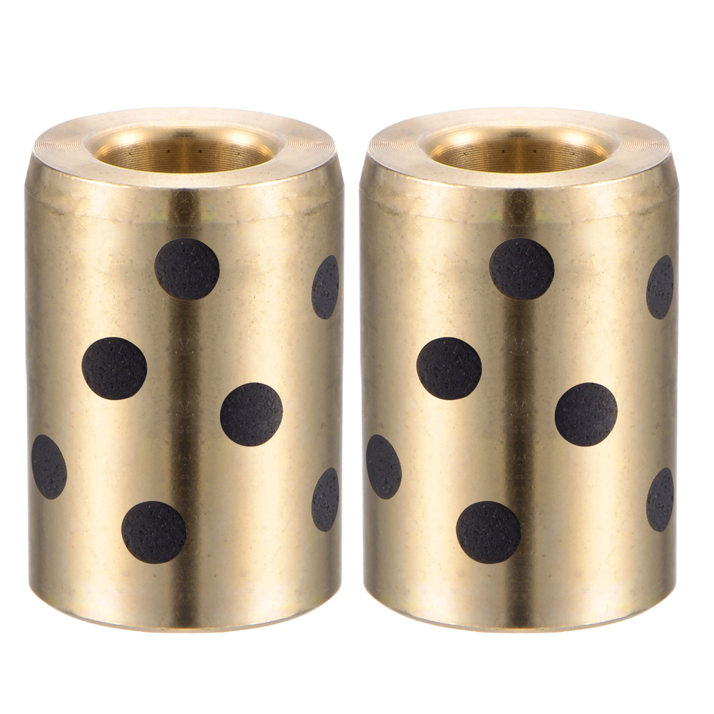 uxcell Uxcell Sleeve Bearings Wrapped Oilless Bushing Brass Graphite