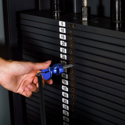 Harfington Uxcell Weight Stack Pin with Pull Rope Magnetic Strength Training Equipment