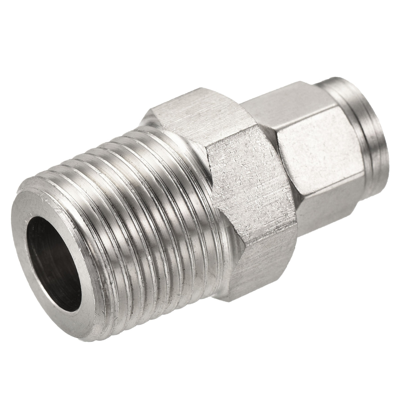 Harfington Compression Tube Fitting Thread Straight Coupling Adapter