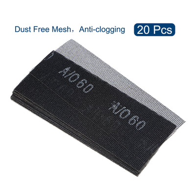 Harfington Uxcell Mesh Sanding Sheets Dust Free Wet Dry Polishing