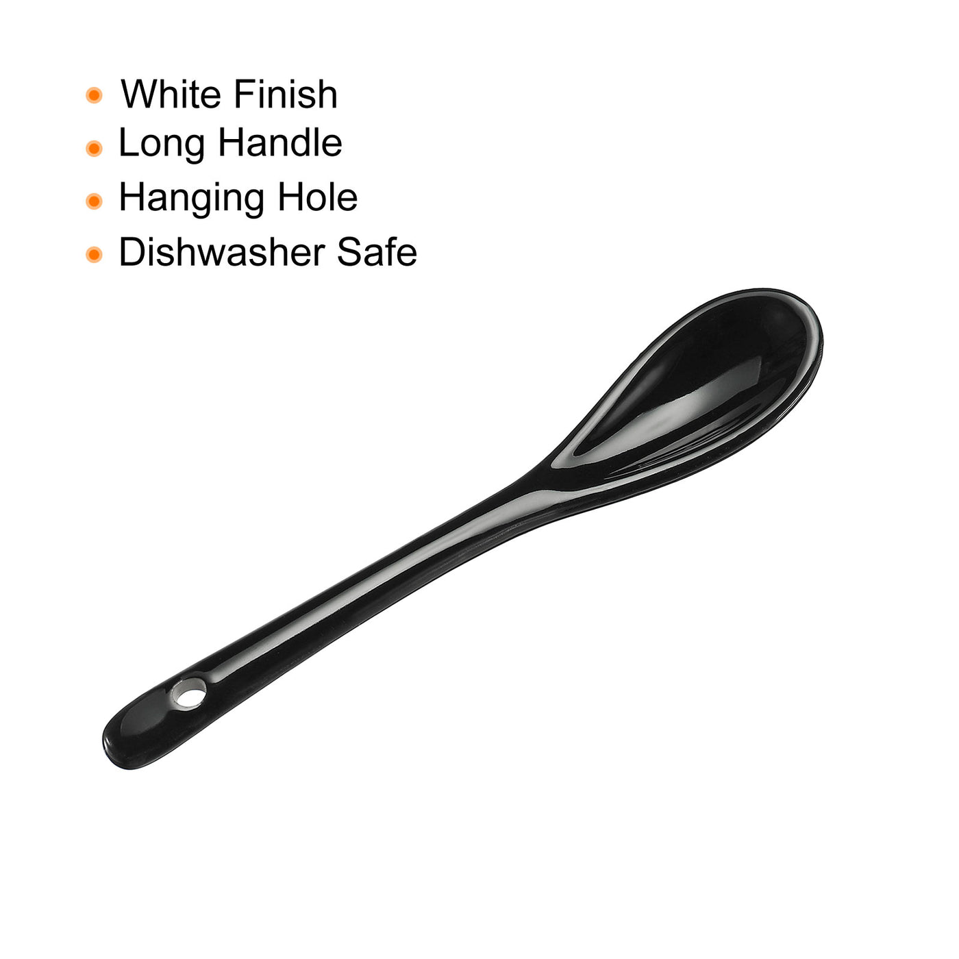 Harfington Ceramic Spoons Spoon Stirring Spoons for Restaurant