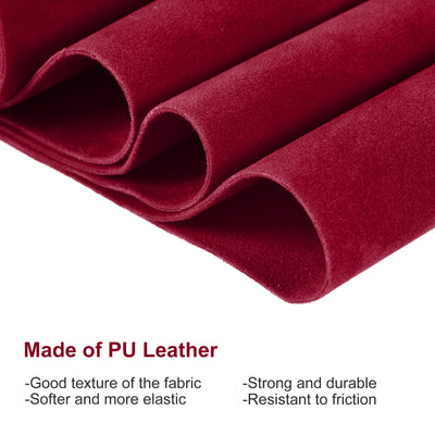 Harfington PU Synthetic Leather, Soft Faux Frosted Leather Sheets, for DIY Handicraft