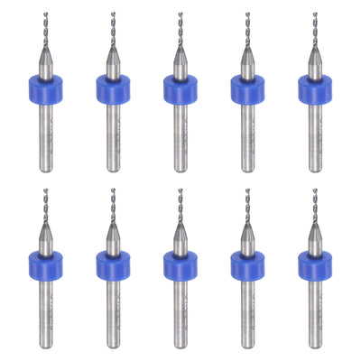 Harfington Uxcell Tungsten Carbide CNC Engraving Micro PCB Drill Bits Drilling Tool