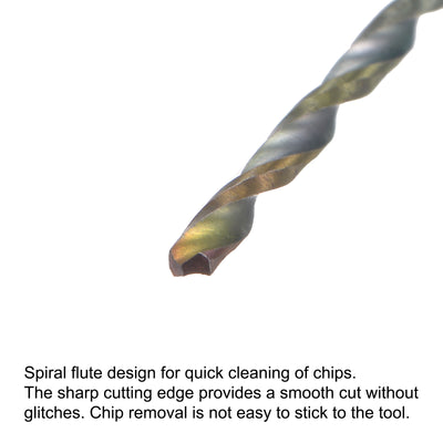 Harfington Uxcell Micro Engraving Drill Bit, High-Speed Steel Uncoated