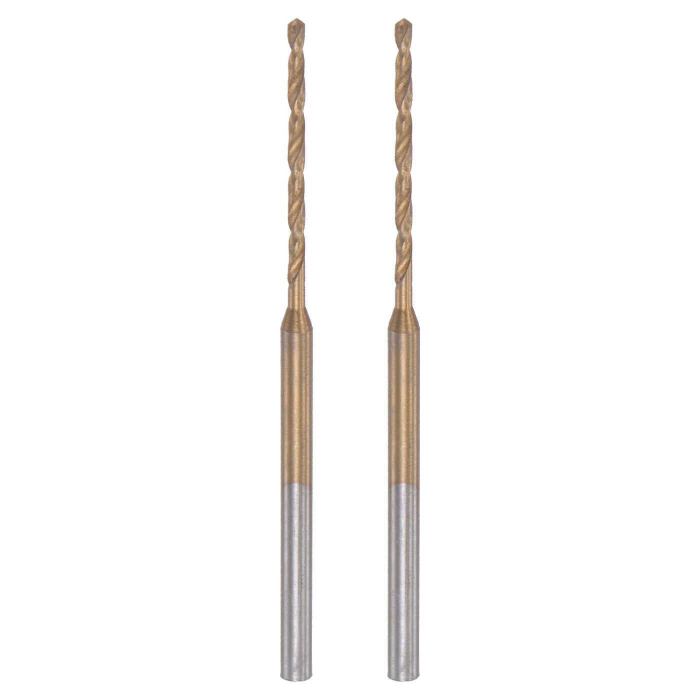 uxcell Uxcell Micro Engraving Drill Bits, High-Speed Steel Titanium Coated