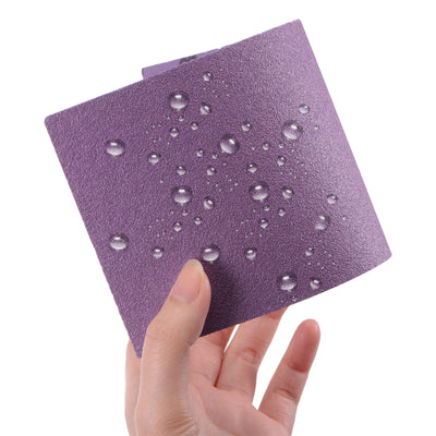 Harfington Uxcell 5 Pcs Purple Sanding Sheets 240 Grit 9" x 3.7" Aluminum Oxide Sandpapers
