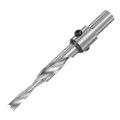 Harfington Uxcell Countersink Drill Bit 5 x 10 x 150mm HSS High-Speed Steel Adjustable Reamer