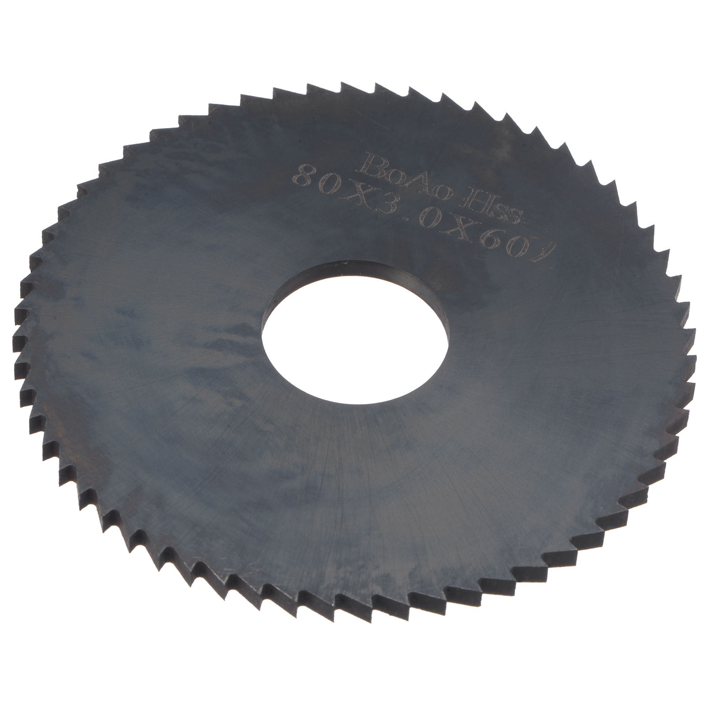 Uxcell Uxcell 80mm Dia 22mm Arbor 3mm Thick 60 Tooth Nitriding Circular Saw Blade Cutter