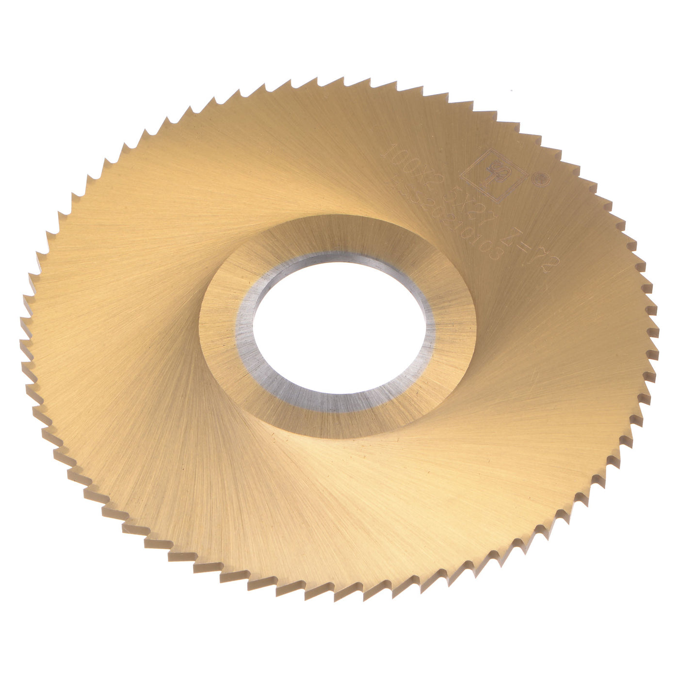 Uxcell Uxcell 100mm Dia 27mm Arbor 2.5mm Thick 72 Tooth Titanium Coated Circular Saw Blade