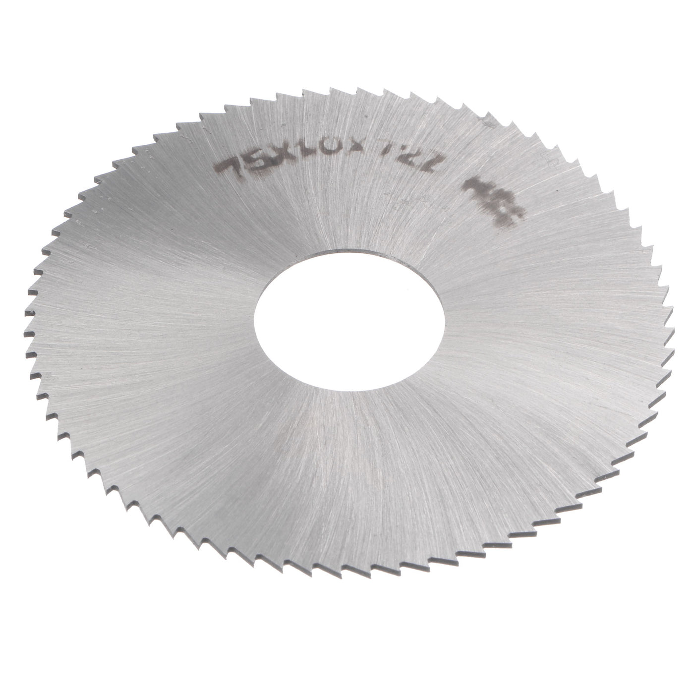 Uxcell Uxcell 75mm Dia 22mm Arbor 0.5mm Thick 72 Tooth High Speed Steel Circular Saw Blade