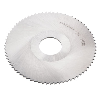 Uxcell Uxcell 110mm Dia 27mm Arbor 1mm Thick 72 Tooth High Speed Steel Circular Saw Blade