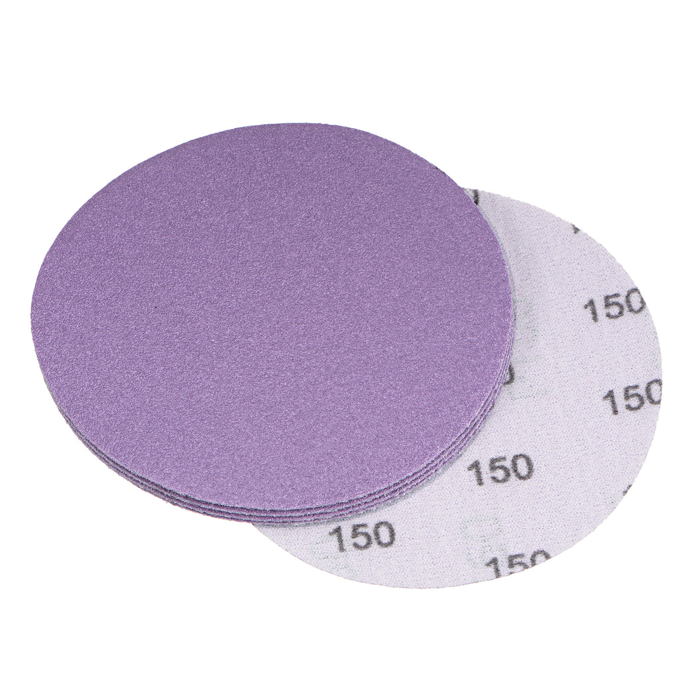Uxcell Uxcell 5Pcs 4-Inch Purple Sanding Discs 5000 Grit Hook & Loop Aluminum Oxide Sand Paper