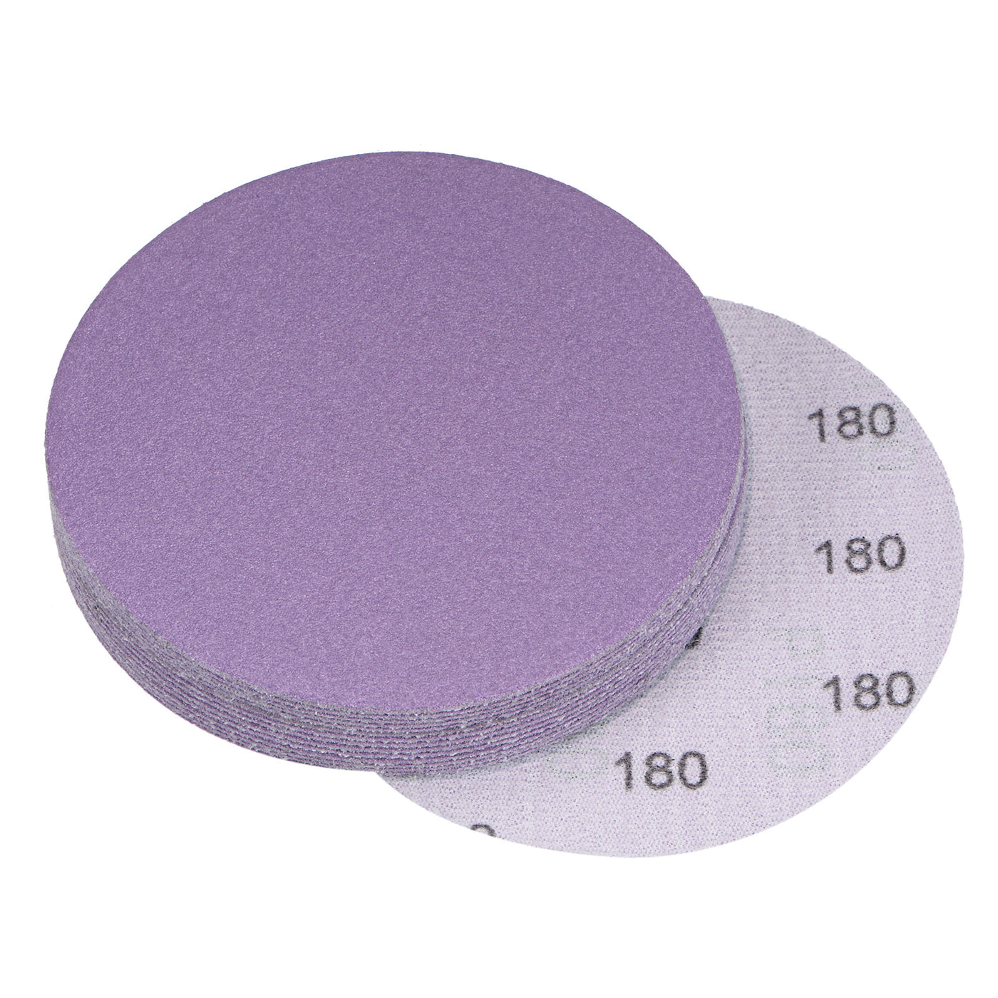 Uxcell Uxcell 15Pcs 4-Inch Purple Sanding Discs 10000 Grit Hook Loop Aluminum Oxide Sandpaper