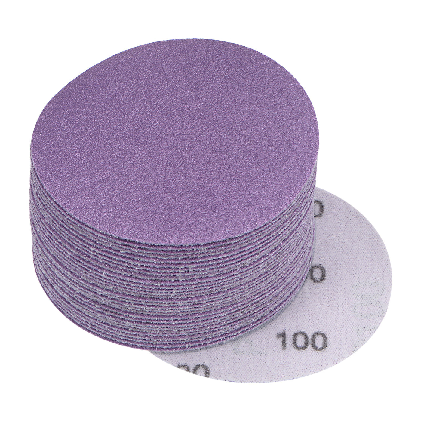 uxcell Uxcell Sanding Discs Hook & Loop Aluminum Oxide Sandpaper