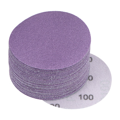 Harfington Uxcell Sanding Discs Hook & Loop Aluminum Oxide Sandpaper