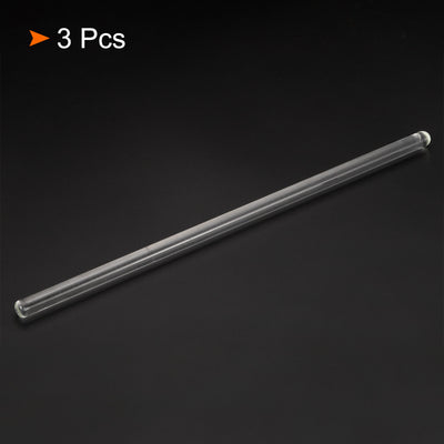 Harfington Borosilicate Glass Stick Length Stir Rod Mixing Tool
