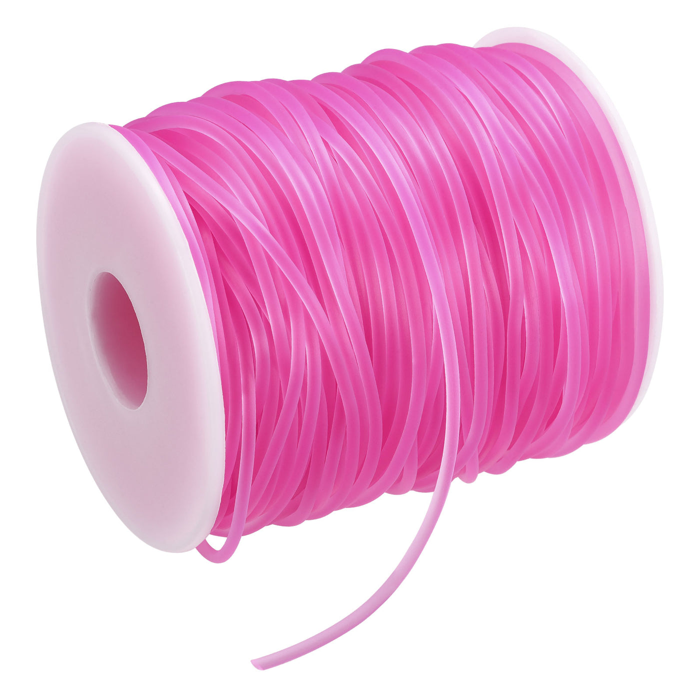 Harfington Solid Rubber Cord Tubing Rubber Tubes for DIY Craft Beading Necklaces Bracelet