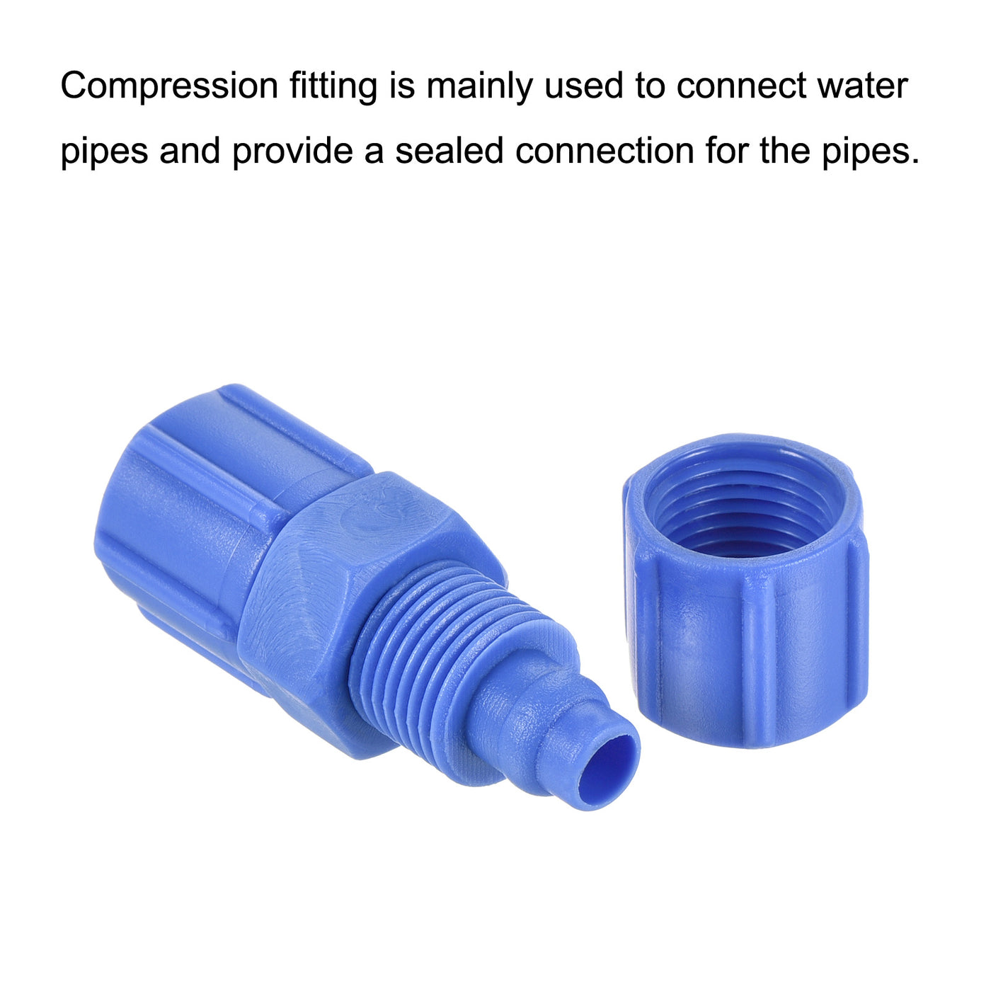 Harfington Compression Coupling Tube OD Compression Union Fittings