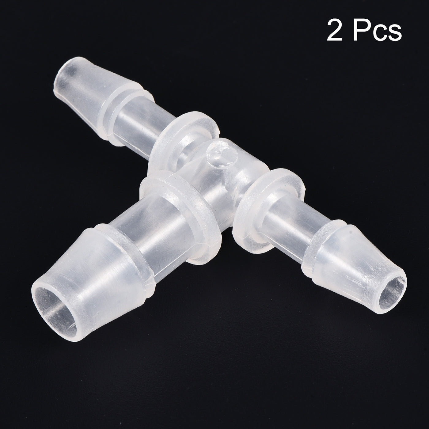 Harfington PP Reducing Barb Hose Fitting Tee T Shape Pipe Connector