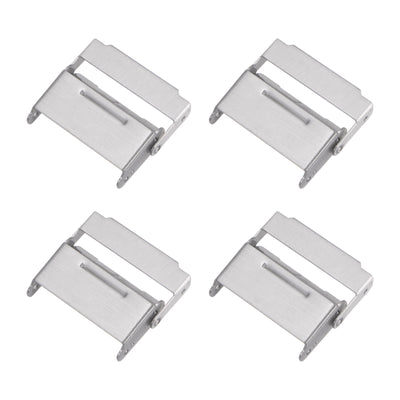 Harfington Uxcell Watch Fold Clasp Buckle SUS304 PVD Watch Holder for 22mm Width Watch Bands 4Pcs