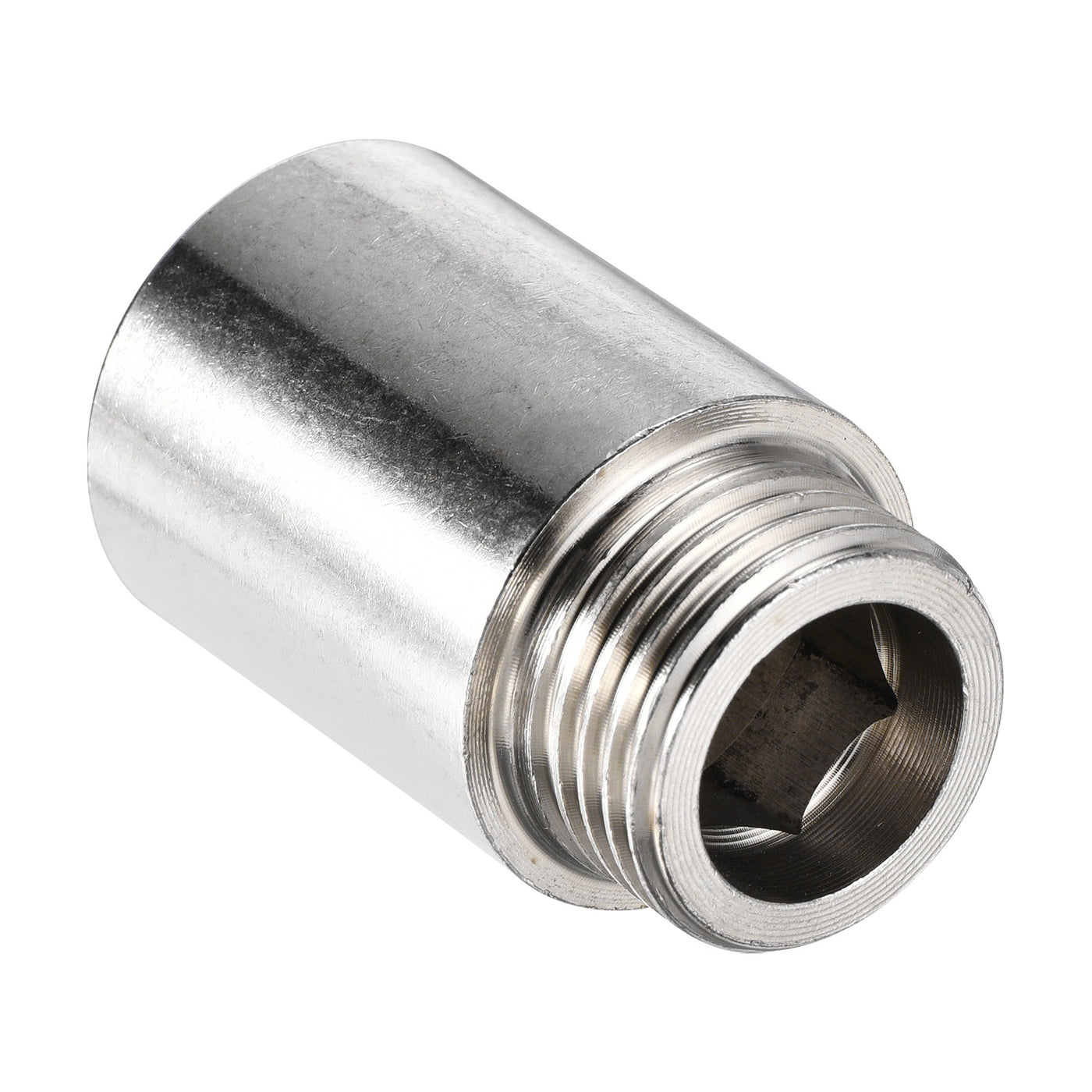 Harfington Stainless Steel Extension Pipe Fitting Reducer Coupling Adapter Connector