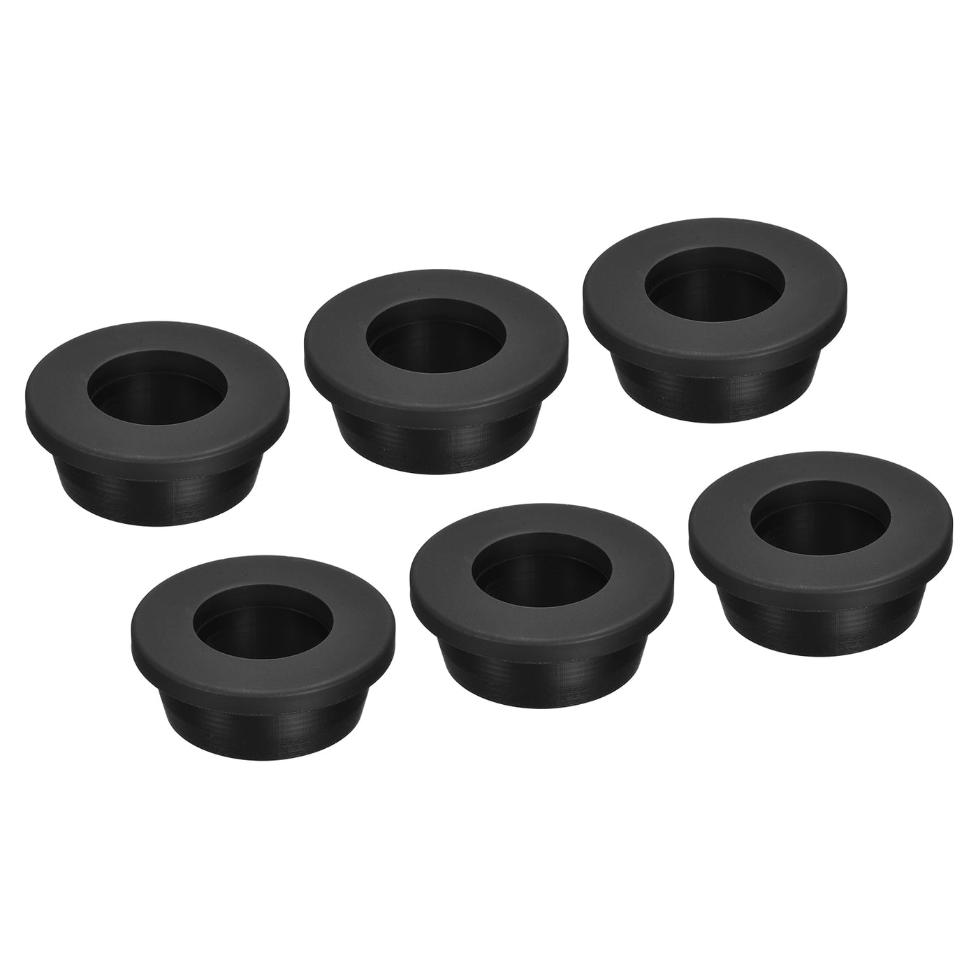 Harfington Rubber Grommet Mount Dia Round T Type for Cable Protection