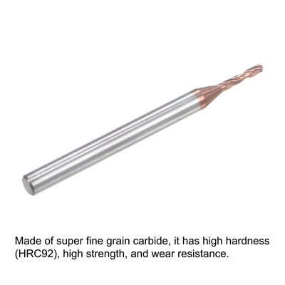Harfington Uxcell Carbide Straight Shank Twist Drill Bit