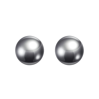 Harfington Uxcell 2pcs 50mm Carbon Steel Bearing Balls Precision Polished