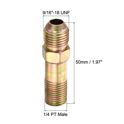Harfington Extension Pipe Fitting Male Thread Adapter Extension Connector Hex Coupling