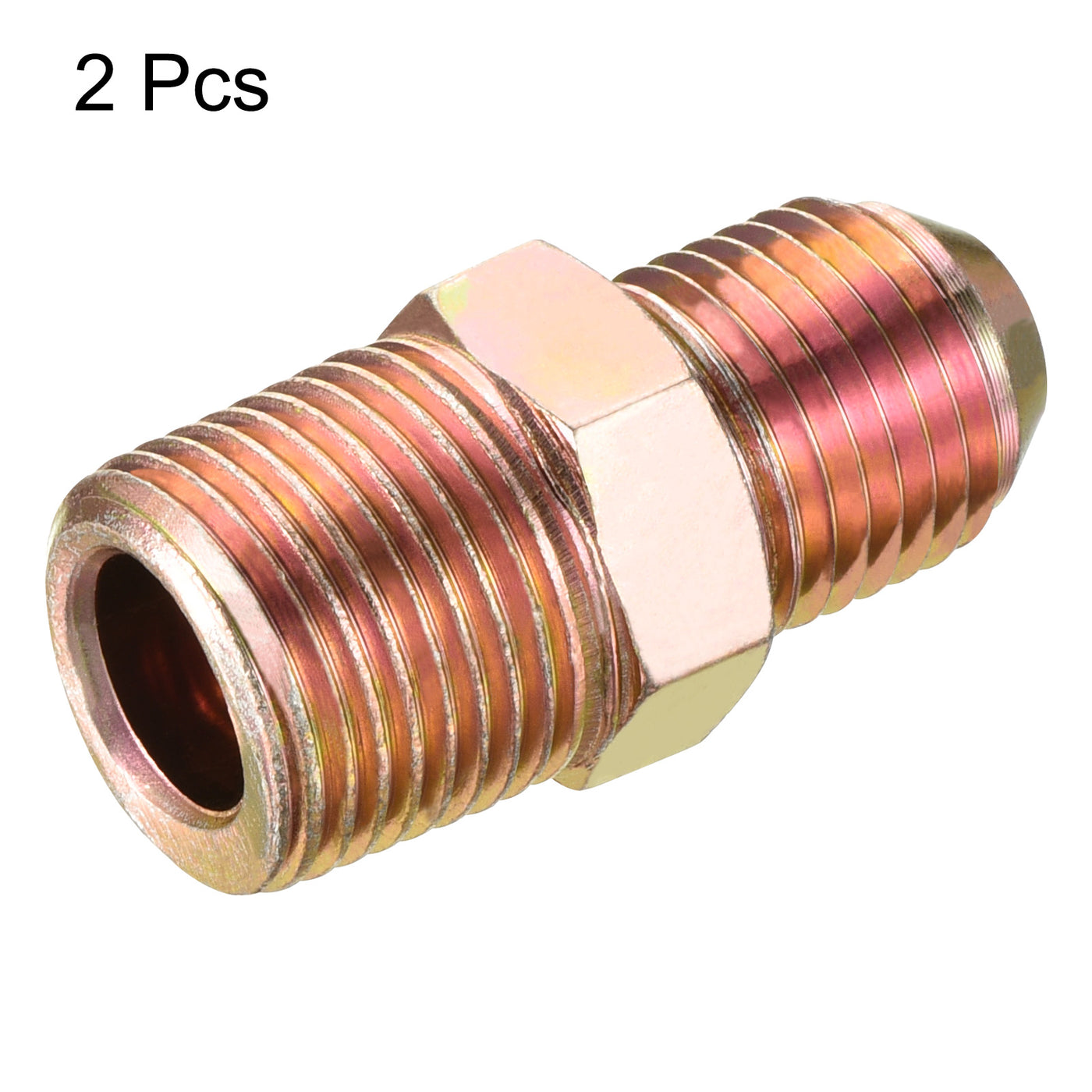 Harfington Extension Pipe Fitting Male to Male Thread Adapter Hex Coupling