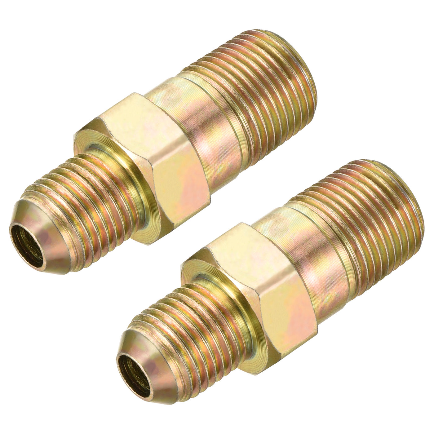 Harfington Extension Pipe Fittings Male to Male Thread Adapter Extension Connector Hex Coupling