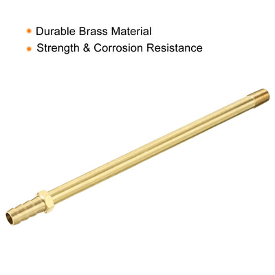Harfington Brass Hose Barb Fitting Male Thread Pipe Connectors