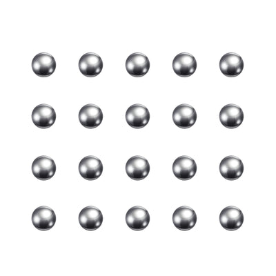 Harfington Uxcell 10mm Carbon Steel Bearing Precision Balls for Bearings DIY Repair 500pcs