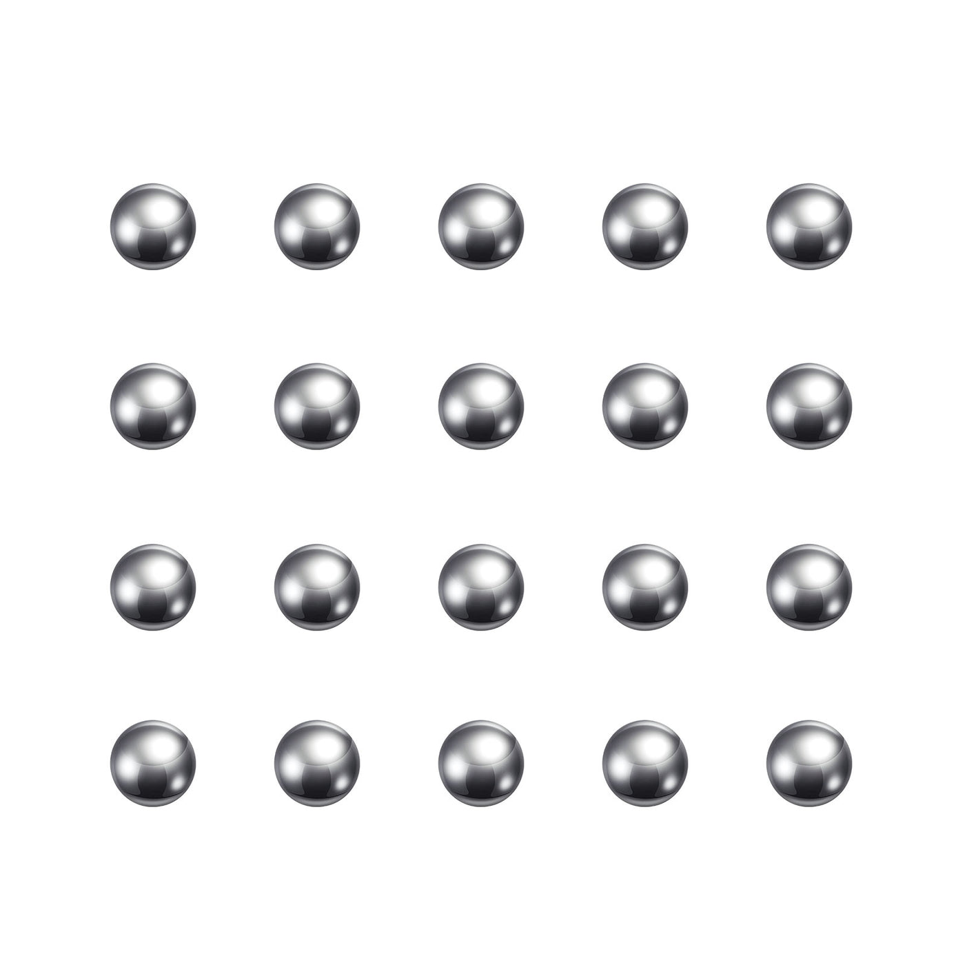 Uxcell Uxcell 10mm Carbon Steel Bearing Precision Balls for Bearings DIY Repair 500pcs