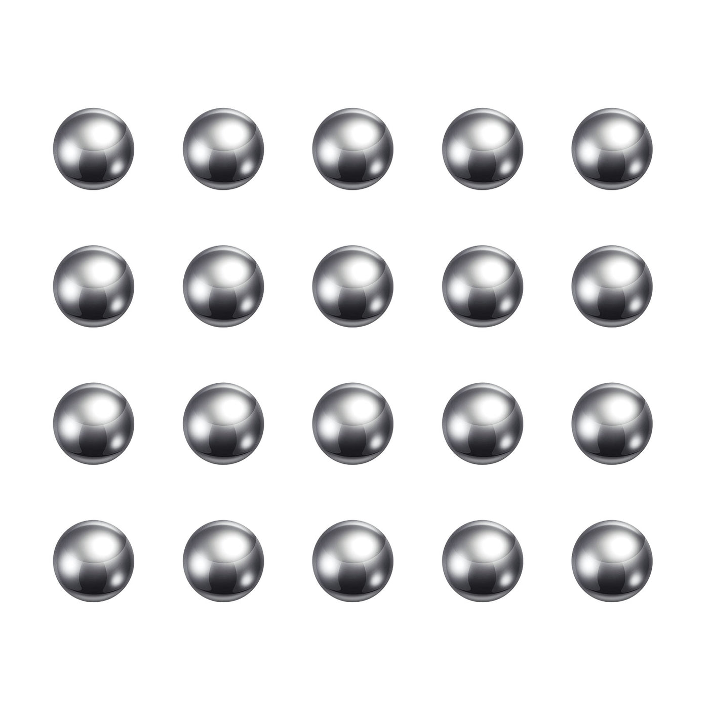 Uxcell Uxcell 10mm Carbon Steel Bearing Precision Balls Bearings Ball 1 Pack(About 0.25KG)