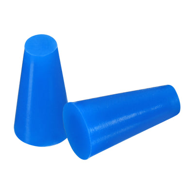 Harfington Silicone Rubber Tapered Plugs Solid for Powder Coating, Painting, Anodizing, Plating, Sandblasting Laboratory Use