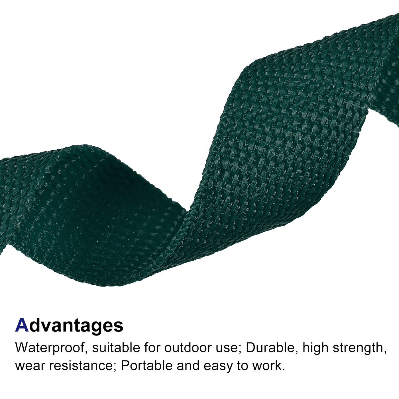 Harfington Heavyweight Polypropylene Webbing Strap Strapping Bands for Outdoor