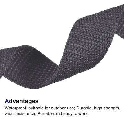 Harfington Heavyweight Polypropylene Webbing Strap Strapping Bands for Outdoor