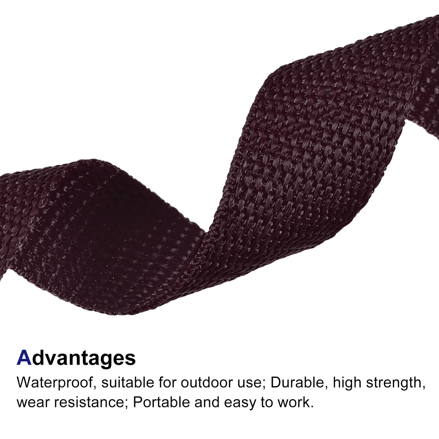 Harfington Heavyweight Polypropylene Webbing Straps Strapping Bands for Outdoor