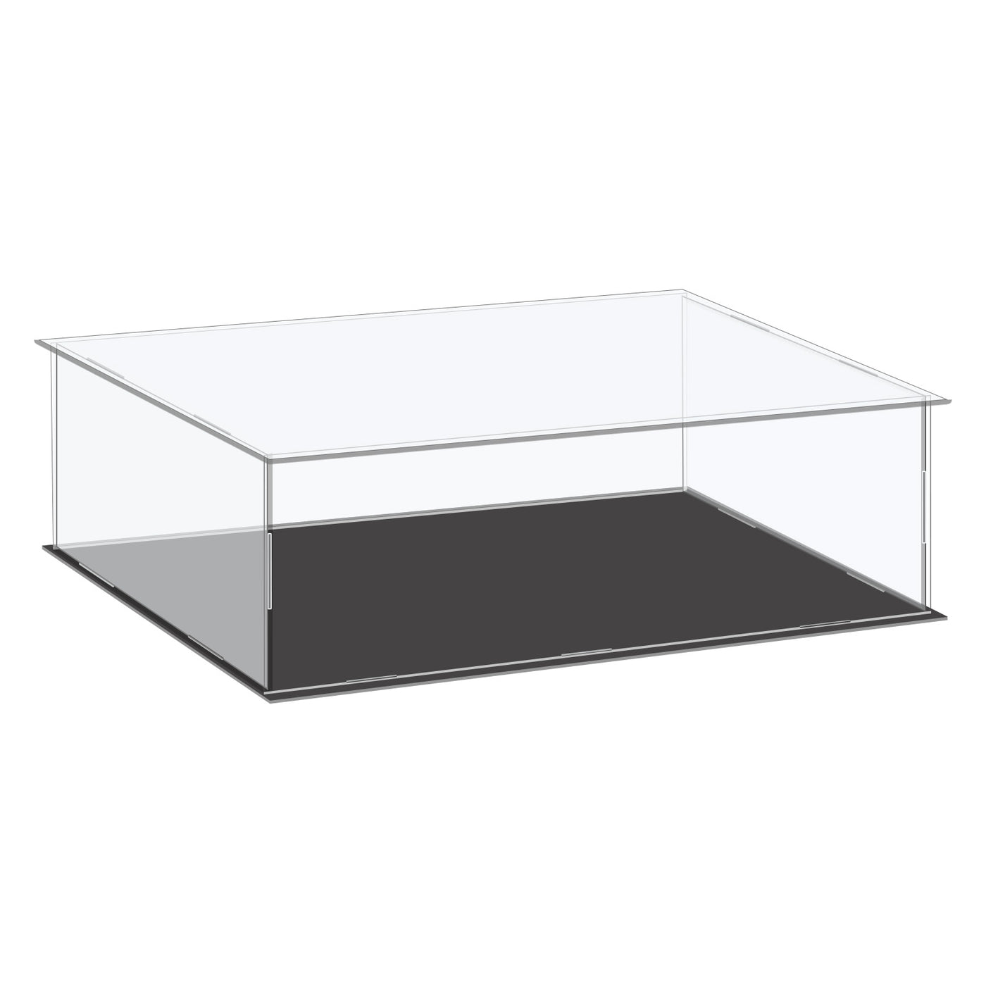 acryl aufbewahrung günstig Acryl Vitrine Kunststoffbox Würfel Aufbewahrung