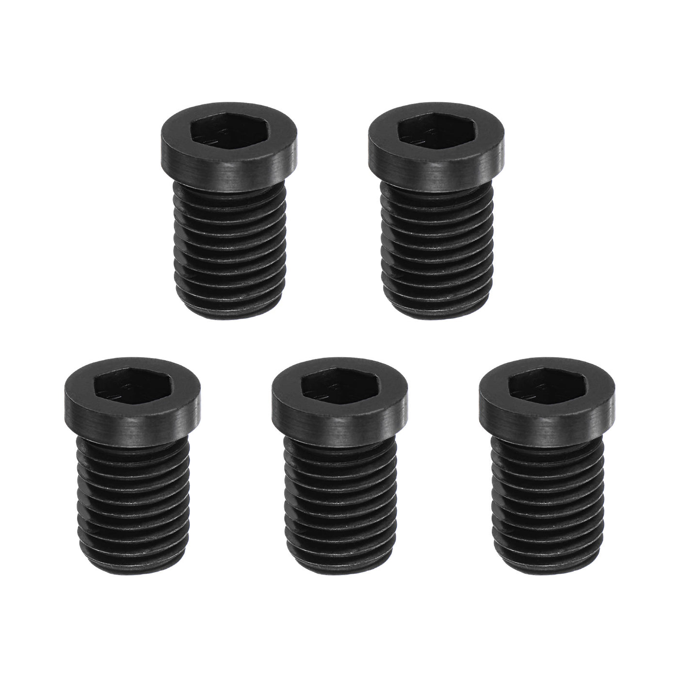 Uxcell Uxcell M8x13-1 Set Screws for Carbide Insert CNC Lathe Turning Tool Holder, 5Pcs