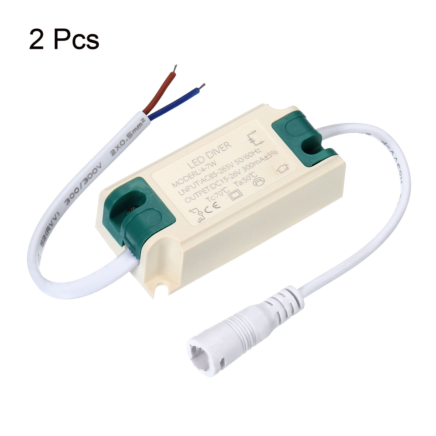 Harfington LED Driver, AC DC Output Female Connector Constant Current Rectifier Transformer External Power Supply
