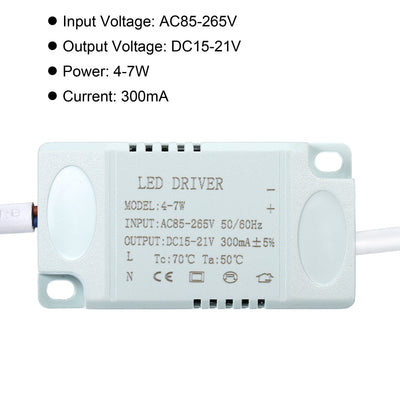 Harfington LED Driver, Pack Output DC Female Connector Constant Current Rectifier Transformer External Power Supply