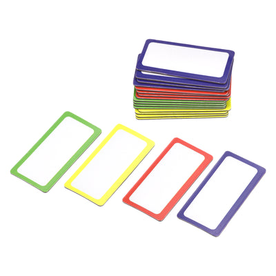 Harfington Magnetic Labels Dry Erase Writable Tag for Crafts