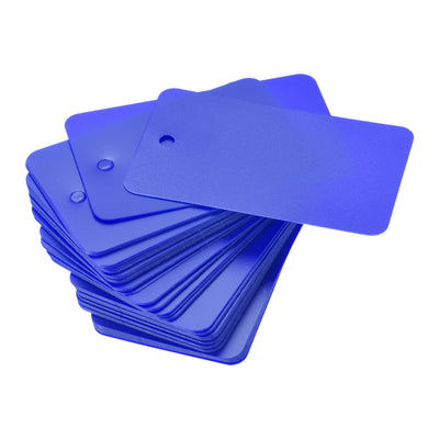 Harfington Waterproof Eyelet Hole Plastic Shipping Tags,Outdoor Tags