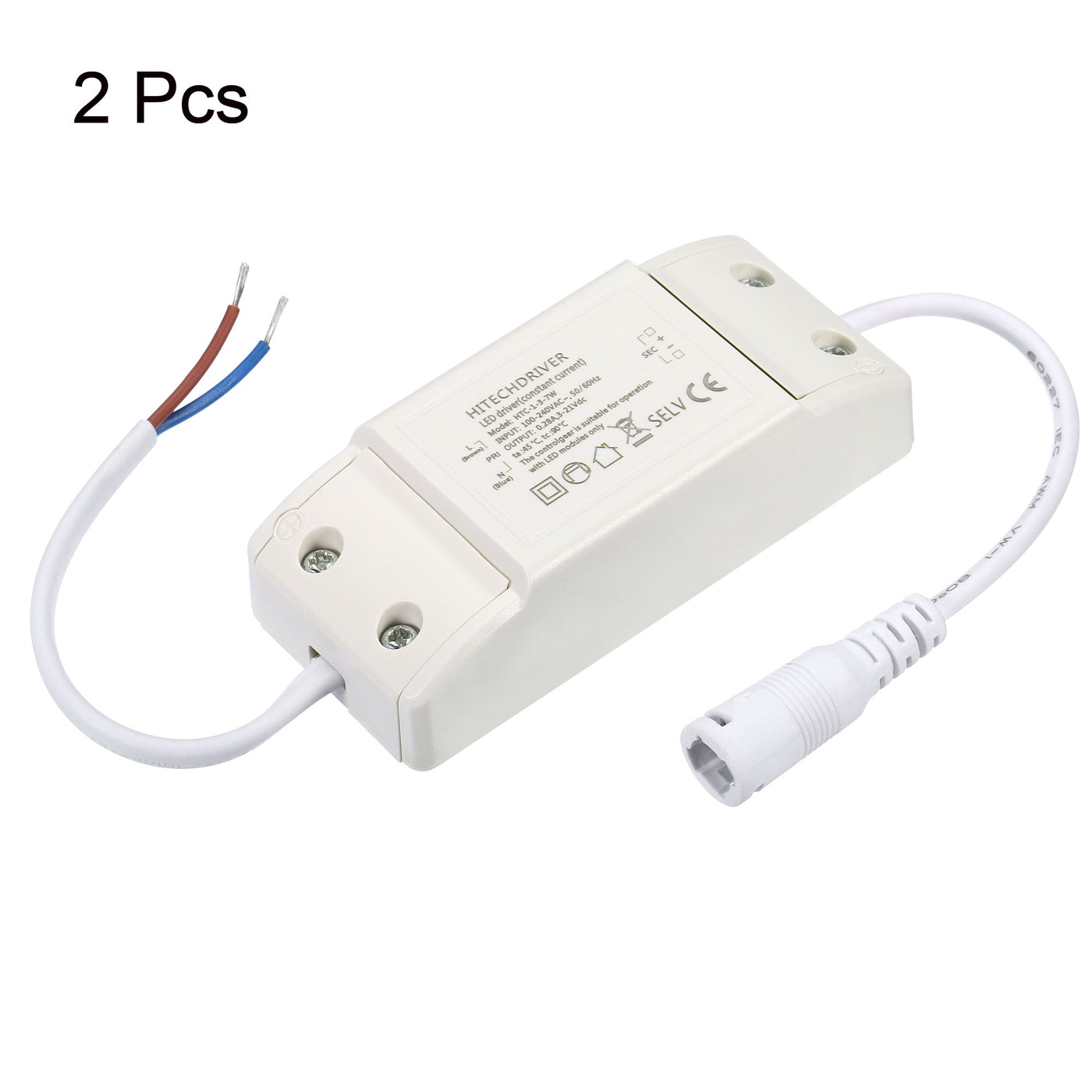 Harfington LED Driver, AC Output DC Female Connector Constant Current Rectifier Transformers Power Supply