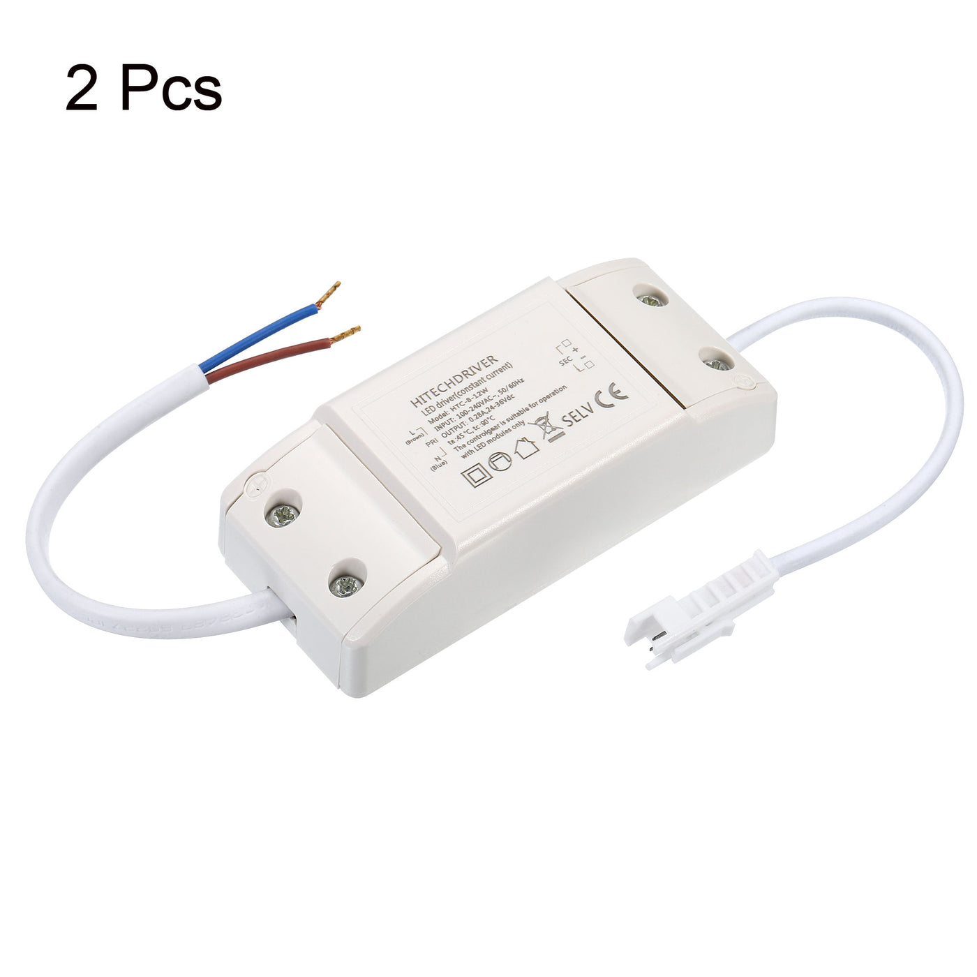 Harfington LED Driver, AC Output DC Male Connector Constant Current Rectifier Transformers External Power Supply Ceiling Lamp