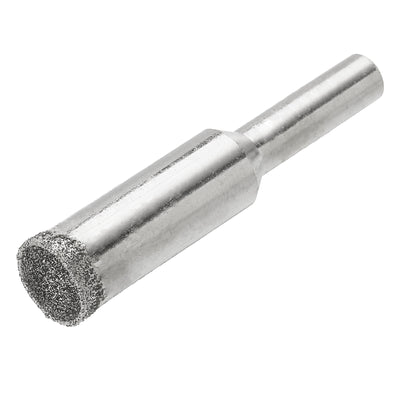 Harfington Uxcell 10mm 100 Grits Diamond Mounted Point Spherical Concave Head Bead Grinding Bit